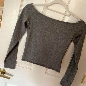 Off The Shoulder Abercrombie Crop Top